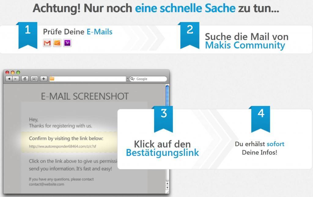 E Mail Adresse bestaetigen